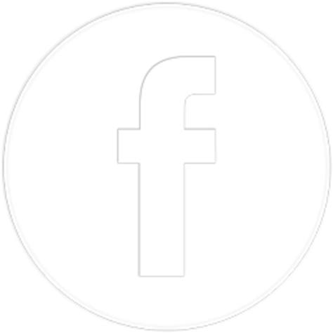 White Circle Transparent Background Facebook Logo Png Atomussekkai