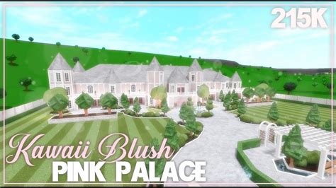 Roblox noob vs pro vs robux spender family house build in bloxburg duration. ROBLOX : Bloxburg: 215k Blush Pink Kawaii Palace | Pt.1 ...