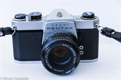 Vintage Camera Collection Pentax Spotmatic Sp1000 Pentax Vintage