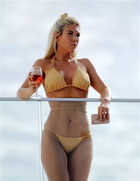 Frankie Essex Flaunts Her Incredible Two Stone Weight Loss In Tiny Gold Bikini On Holiday In