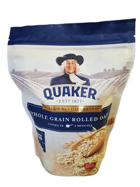 Quaker Whole Grain Rolled Oats Pack Of 1 Piece X 500 Grams Lazada Ph