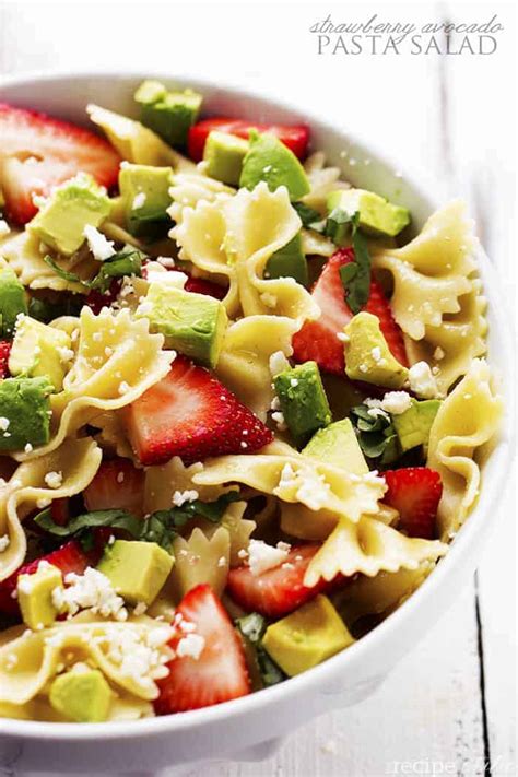 1 cup italian tomatoes, chopped. Strawberry Avocado Pasta Salad | The Recipe Critic