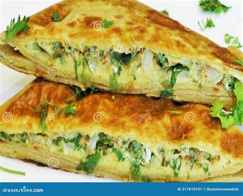 Mughlai Paratha Is A Popular Bengali Street Food Soft Fried Bread