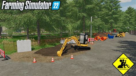 Cat 299de Cat 304e 🚧 Public Works 🚧 Farming Simulator 22 Youtube