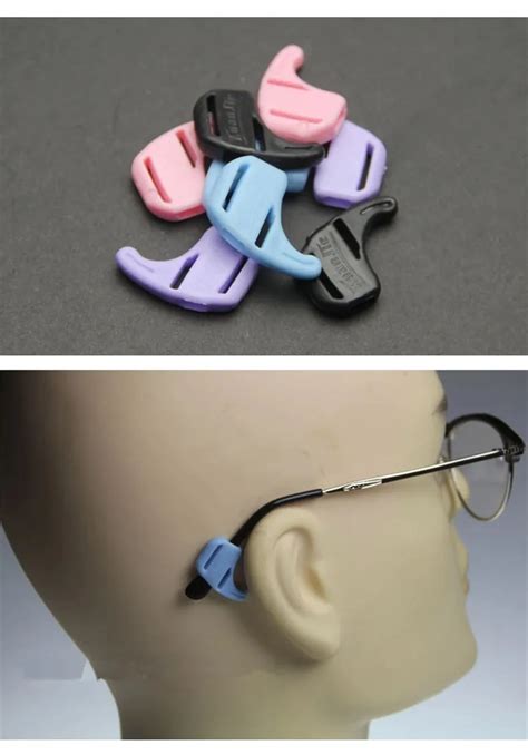New Soft Silicone Ear Hook Glasses Eyewear Slip Sets Anti Slip Eyeglasses 20pcs Lot Free