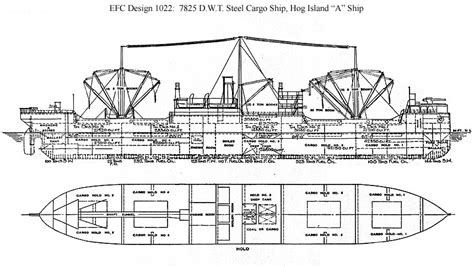 Shipyards built 173 of them from 1939 to 1945. EFC Design 1022: Illustrations