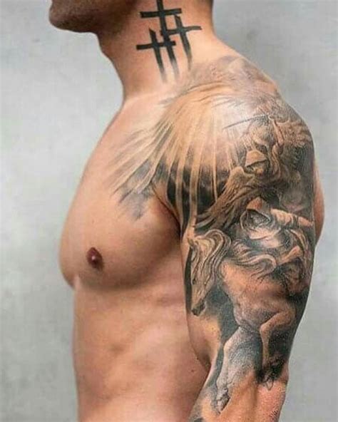 101 Best Shoulder Tattoos For Men Cool Design Ideas 2021 Guide