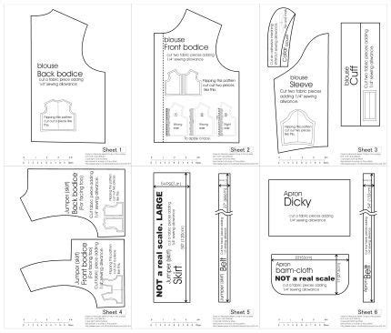 Subscribe to the weekly newsletter with new blog articles, new patterns and free projects. FREE DOLL DRESS PATTERNS | 18 inch doll clothes pattern ...