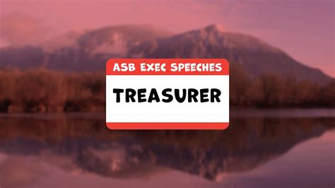 Treasurer Speeches YouTube