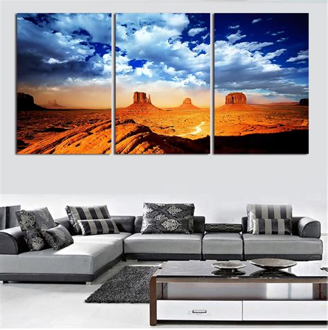 2016 New 5 Pcs Landscape Framed Wall Art Painting Home Decoration