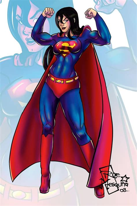 Superwoman By Artist Roe Mesquita The Original Is Here Link Posted