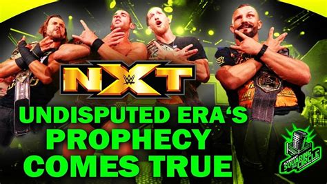 Undisputed Eras Prophecy Comes True Wwe Nxt 91819 Full Show Review