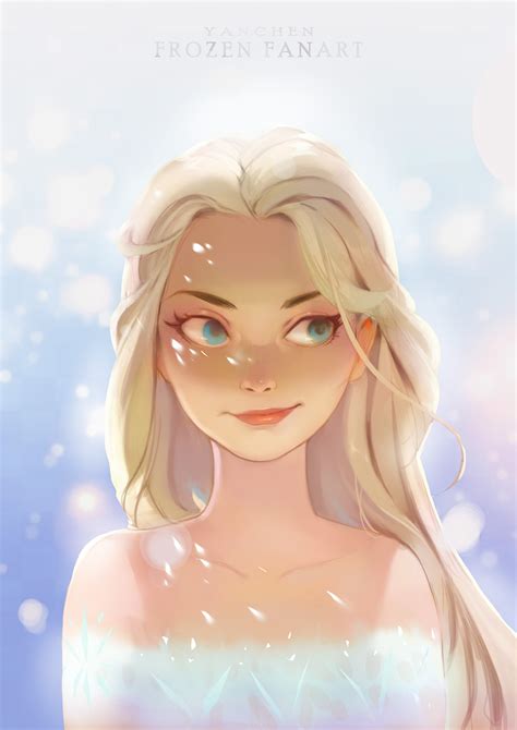 Artstation Frozen Fanart Elsa2