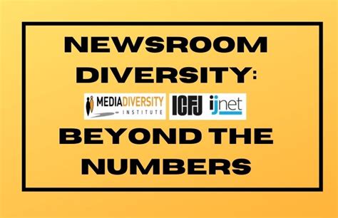 Mdiicfj Present Newsroom Diversity Beyond The Numbers Media