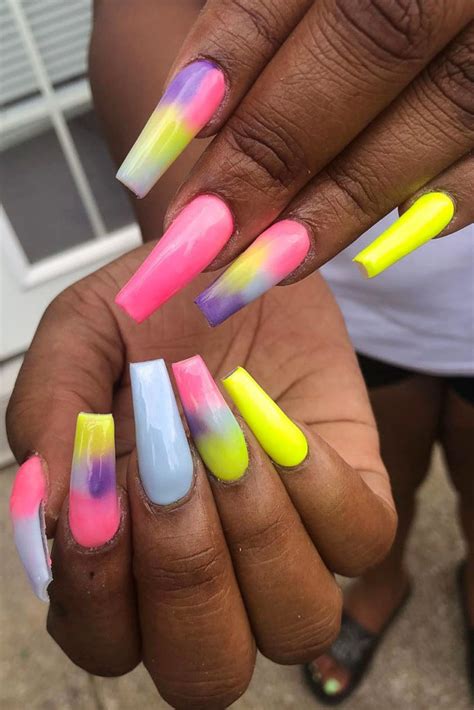 17 Neon Nails Art Designs For Summer 2020 Viktoriia Lifestyle Blog