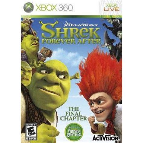 แผ่น Xbox 360 Shrek Forever After ใช้กับเครื่องที่แปลงระบบ Jtagrgh
