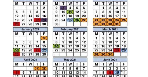 Broward County Schools Calendar 2021 2022 Calendar Page