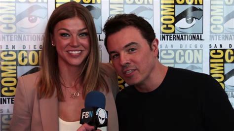 Sdcc2017 The Orville Adrianne Palicki And Seth Macfarlane Interview Youtube