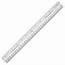 Business Source Standard Metric Ruler  LD Products