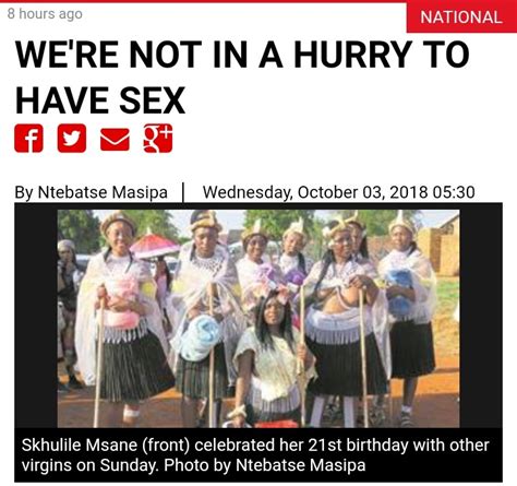 South African Virgins Reveal Why They Are Not In A Hurry To Have Sex Romance Nigeria