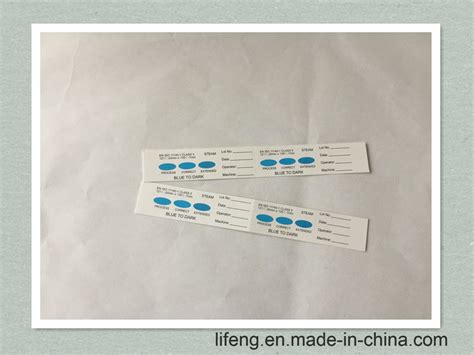 Class 5 Steam Indicator Strip And Steam Sterilization Indicator Strip China Autoclave