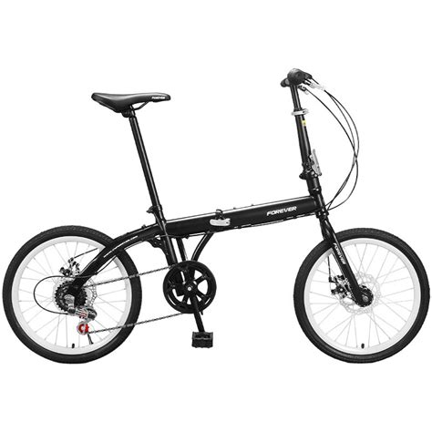Forever Foldable Bicycle 20 Inch Black Shopee Singapore