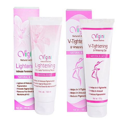 Vigini Natural Actives Intimate Whitening Feminine Hygiene Wash