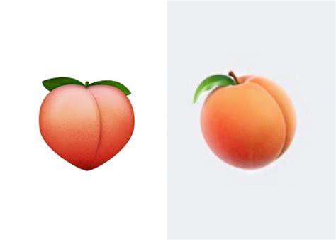 Apple’s Peach Butt Emoji Is Now Just A Peach