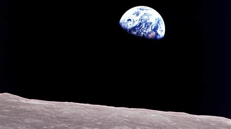 Apollo 8s Earthrise Solar System Exploration Nasa Science