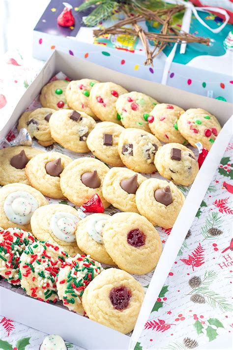 five christmas cookies one dough one basic cookie dough and so many different add ins to jazz