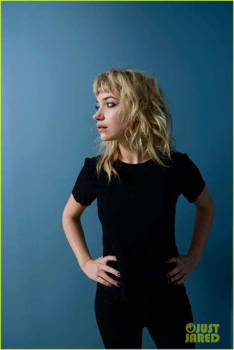 Photo Imogen Poots All By My Side Portait Session At Tiff Photo Just Jared