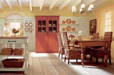 Country Kitchens With Delicate Colors And Soft Lines For A Cozy Atmosphere