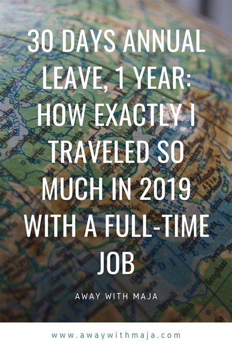 Infants and toddlers aged below 24 months (two years old). 30 Days Annual Leave, 1 Year: How Exactly I Traveled So ...