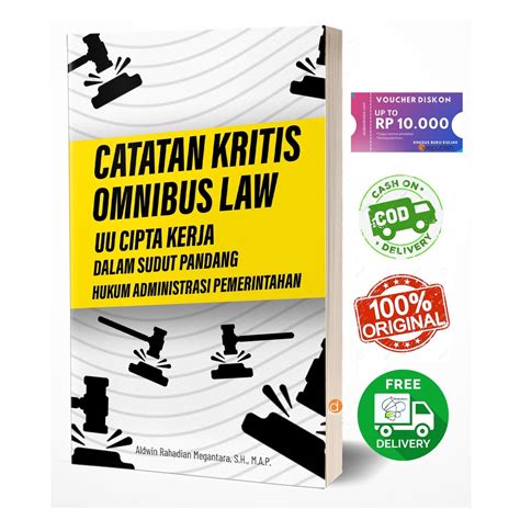 Jual Buku Catatan Kritis Omnibus Law Uu Cipta Kerja Dalam Sudut Pandang