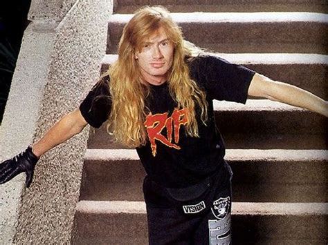 Dave Mustaine With Black Gloves Dave Mustaine Dave Megadeth