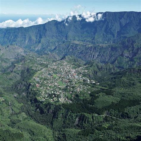 Cirque De Cilaos Carte De La Réunion