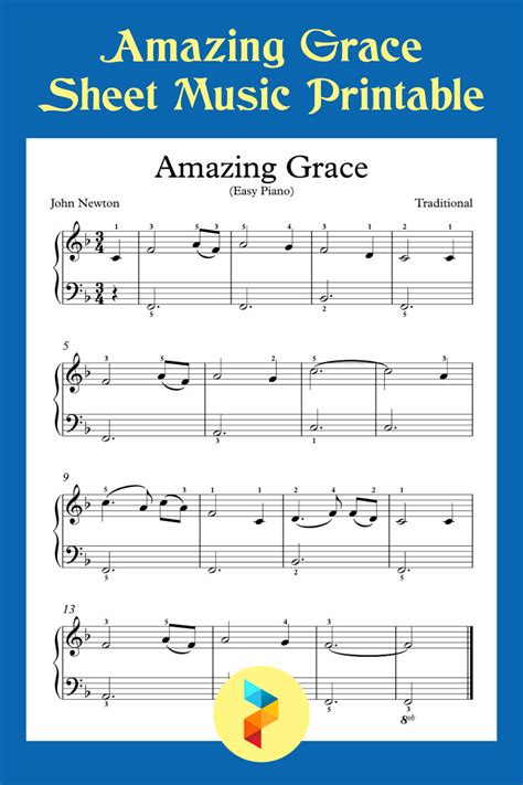 Printable Amazing Grace Sheet Music Pdf 2023 Calendar Printable