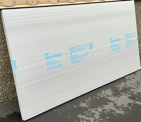 1 In Closed Cell Foam R5 250 4x8 Foam Board Insulation Knudson Lumber