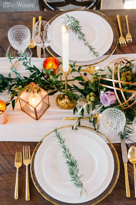 This year i wanted to create a neutral but rustic table setting that would work either indoors or outside, so i gathered some of my favorite copper pieces and mixed them with some of my favorite rustic. RUSTIC VINEYARD WEDDING WITH COPPER & GREENERY | Elegant ...