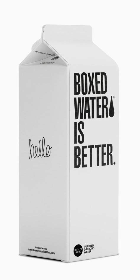 7 water packaging ideas water packaging boxed water is better box water