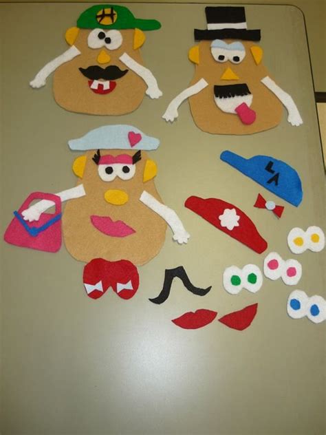 Mr Potato Head Preschool Art Crafts
