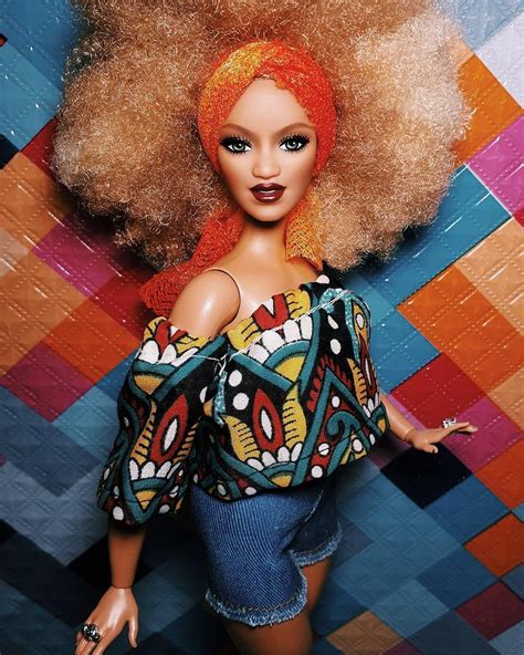 Pin By Olga Vasilevskay On Barbie Dolls Curvy 1 Pretty Black Dolls Beautiful Barbie Dolls