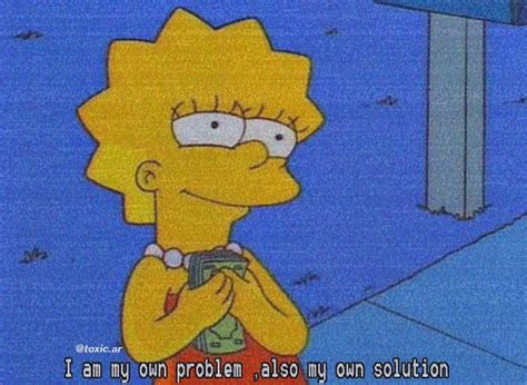 ᴘɪɴᴛᴇʀᴇsᴛ Uniquenaja ♡ Lisa Simpson Simpsons Meme The Simpsons