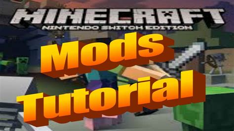 Minecraft bedrock edition is what they call the addition where they standardized it between all of the consoles so you can play multiplayer between consoles from your phone to your. Tutorial mods (Addons) Minecraft Nintendo Switch desde ...