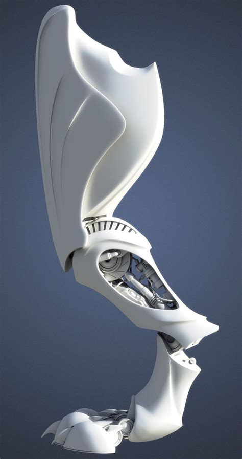Futuristic Robotic Legs Futuristic Legs Robot Robotic