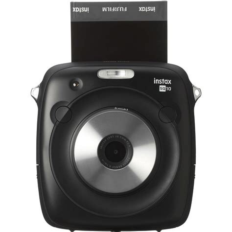 Fujifilm Instax Square Sq10 Black Hybrid Instant Camera Fuji Polaroid