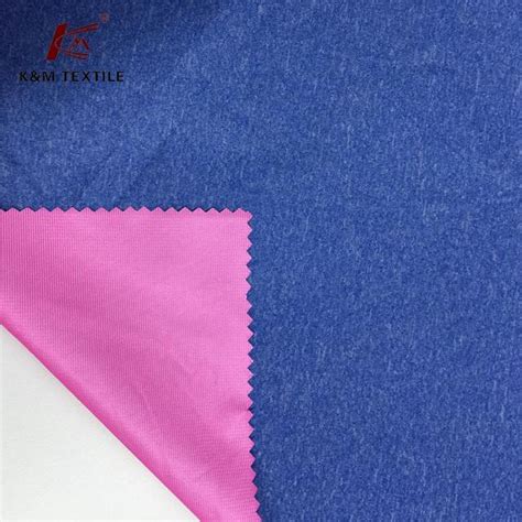 china pu coating 100d cation jersey fabric bonded with 20d tricot manufacturers and suppliers