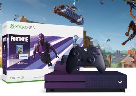 Purple Xbox One S Fornite Edition Console Arrives June 7th 2019 Geeky
