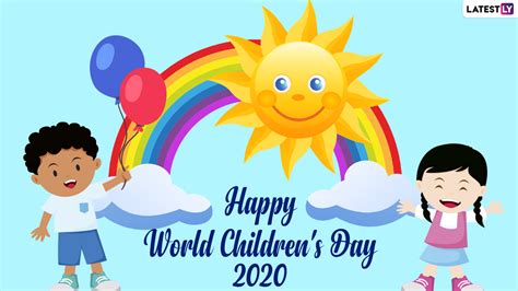World Childrens Day 2020 Hd Images Whatsapp Stickers Facebook