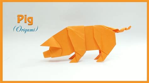 Origami Pig Tutorial Easy Hướng Dẫn Gấp Con Lợn đẹp Nhất Tuan Bo